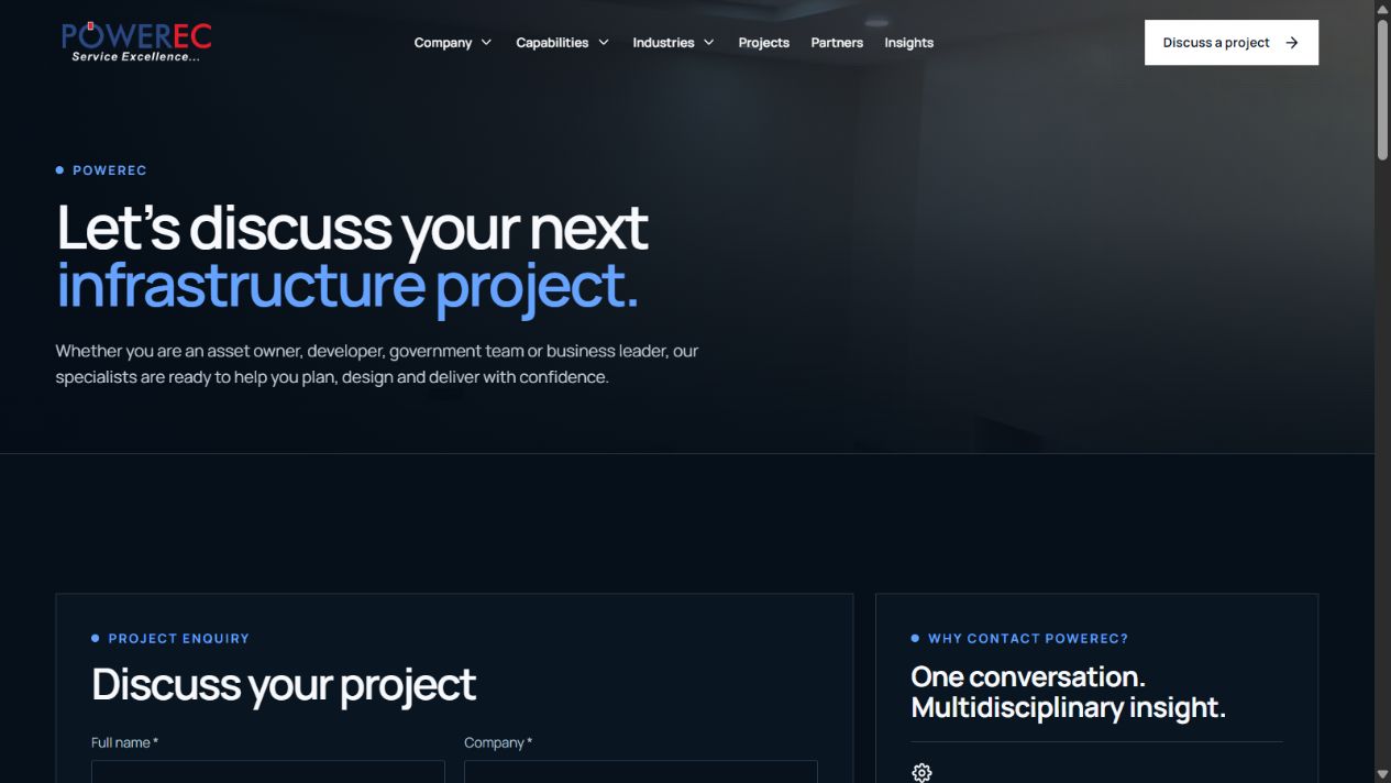 Technical enquiry experience
