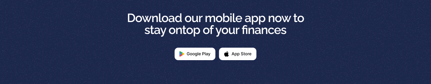 SureBanker landing page app download section
