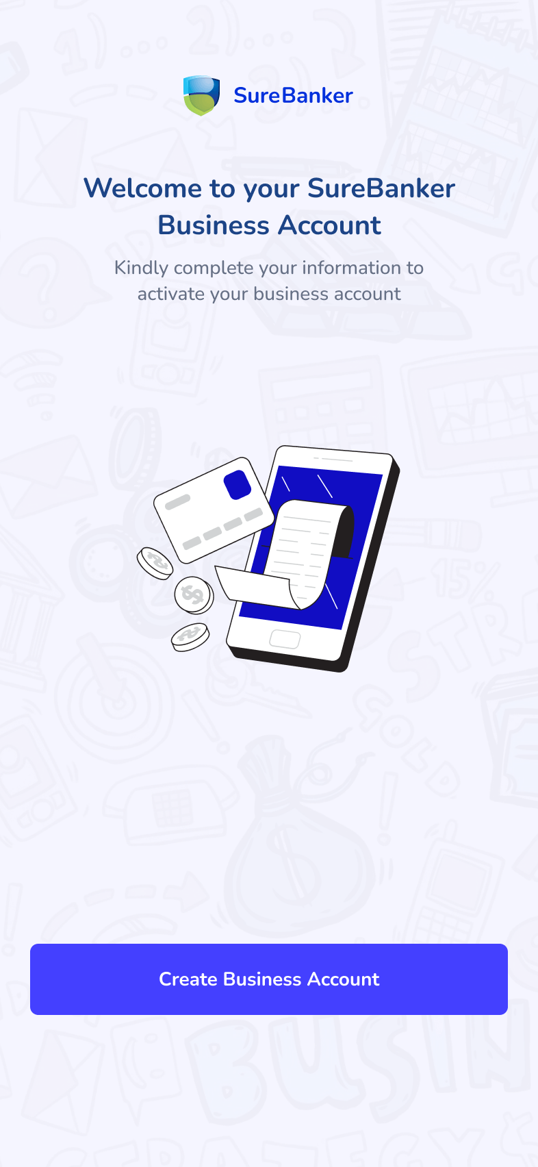 SureBanker Business account introduction